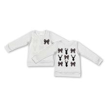 Load image into Gallery viewer, Long sleeves deer bottonland camo bow kids girls shirt