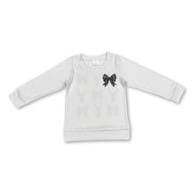 Load image into Gallery viewer, Long sleeves deer bottonland camo bow kids girls shirt
