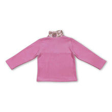 Load image into Gallery viewer, Pink fries long sleeves kids girls Valentine's zipper pullover