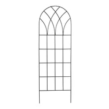 Load image into Gallery viewer, 60-inch Gothic Arch Top Metal Wall Trellis for Home Garden