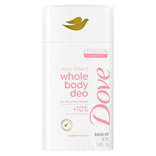Load image into Gallery viewer, Dove Beauty Whole Body Solid Deodorant Anti-Chafe Stick Raspberry &amp; Rose 2.6oz - New