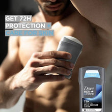Load image into Gallery viewer, Dove Men+Care 72hr Antiperspirant &amp; Deodorant Stick Stain Defense Clean 2.7oz/2ct - New