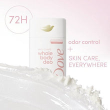 Load image into Gallery viewer, Dove Beauty Whole Body Solid Deodorant Anti-Chafe Stick Raspberry &amp; Rose 2.6oz - New
