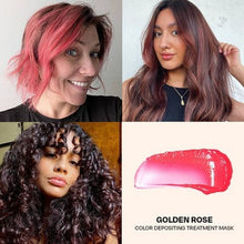 Load image into Gallery viewer, Overtone Golden Rose Hair Mask Semi-Permanent Hair Dye &amp; Color Conditioner - New