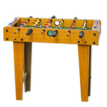 Load image into Gallery viewer, Wooden 27-inch Foosball Table with Legs