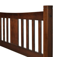 Load image into Gallery viewer, Queen Farmhouse Style Solid Wood Platform Bed Frame with Headboard in Cherry
