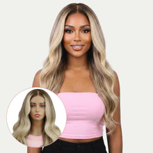 Load image into Gallery viewer, Gabriella Glueless 5x5 HD Lace Professionally Colored 100% Human Hair Closure Wig