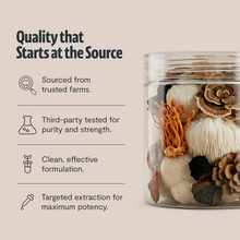 Load image into Gallery viewer, Organic Mushroom Extract Powder Blend
