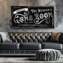 Load image into Gallery viewer, Personalized Game Room Sign II