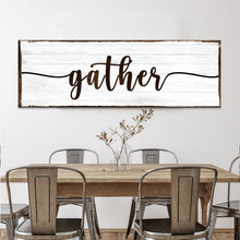 Load image into Gallery viewer, Gather Wall Art Sign II