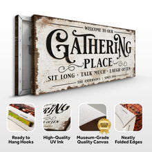 Load image into Gallery viewer, Gathering Place Personalized Sign