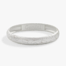 Load image into Gallery viewer, Gemini Zodiac Hinge Bangle