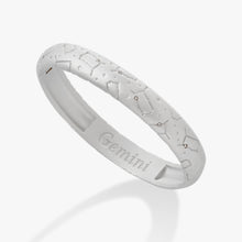 Load image into Gallery viewer, Gemini Zodiac Hinge Bangle