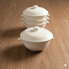 Load image into Gallery viewer, Carol Soup Bowl with Lid- Set of 4