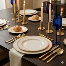 Load image into Gallery viewer, Navy Gloss Wine Glasses-Set of 4