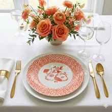 Load image into Gallery viewer, Coral  patterened Accent Plate - Set of 4