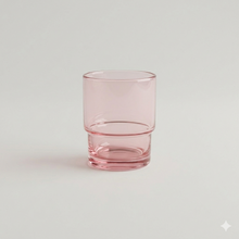 Load image into Gallery viewer, Pink Rock Glass- Set of 4