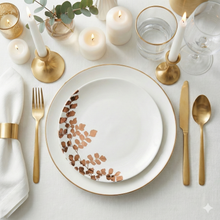 Load image into Gallery viewer, Gold Filigree Accent Plate - Set of 4
