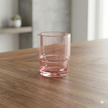 Load image into Gallery viewer, Pink Rock Glass- Set of 4