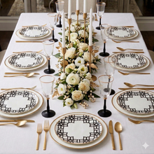 Load image into Gallery viewer, Geometric Accent Plate - Set of 4