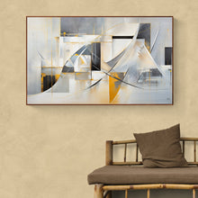 Load image into Gallery viewer, Canvas Print: "Geometric Whispers"