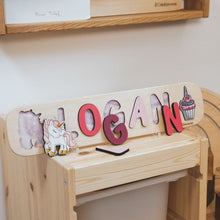 Load image into Gallery viewer, Unicorn Name Puzzle