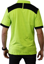 Load image into Gallery viewer, Rockwell Tri-Blend Polo - Green/Black