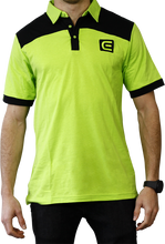 Load image into Gallery viewer, Rockwell Tri-Blend Polo - Green/Black