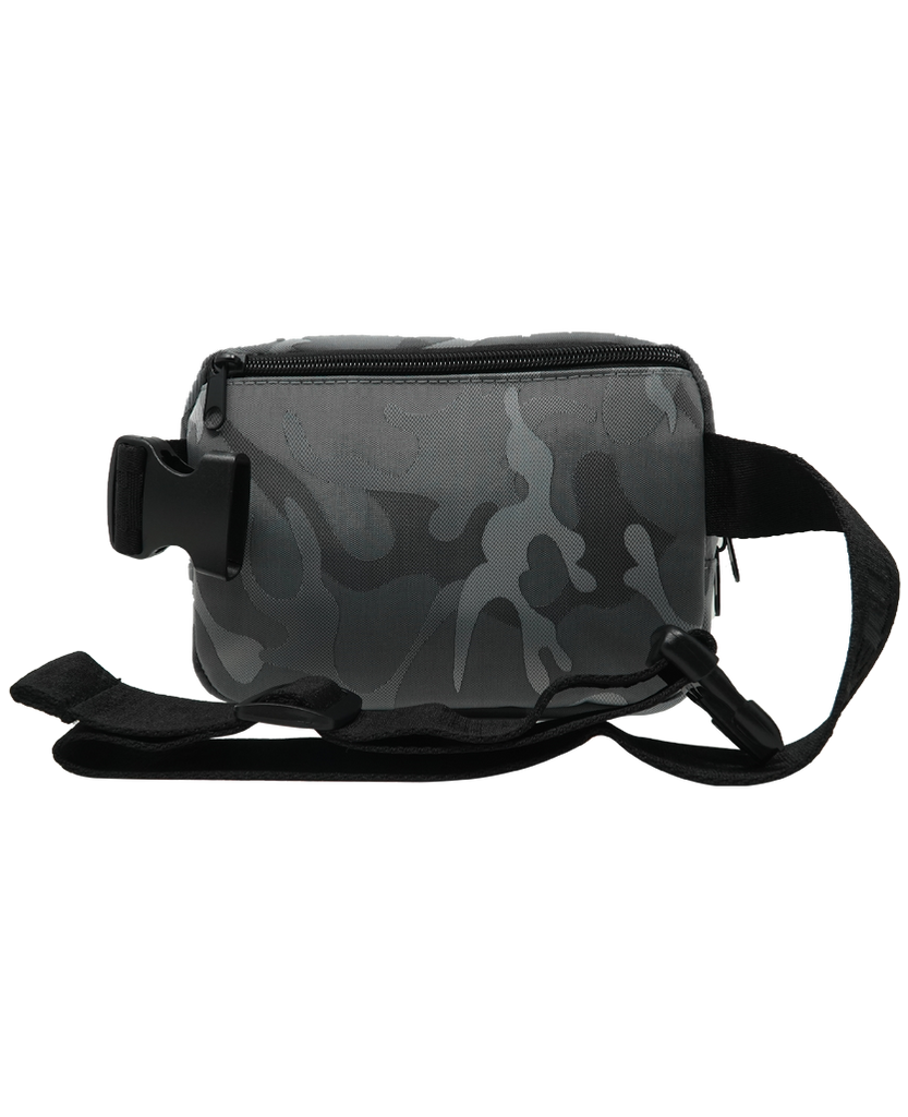 Mini Fanny Pack (Gray Camo)