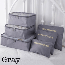 Load image into Gallery viewer, 6 Piece Travel Organizer