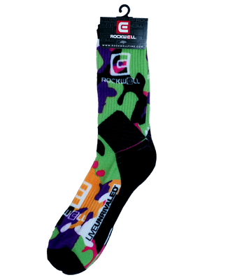 Green Camo Socks