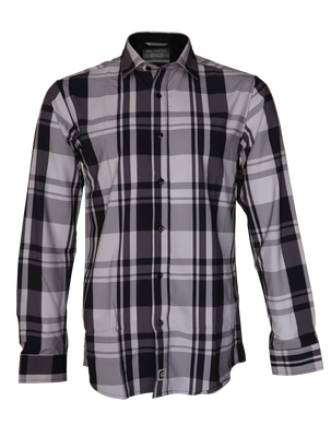 The Titan - Black Pattern Long Sleeve