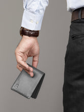 Load image into Gallery viewer, Gray Duke Bifold Wallet