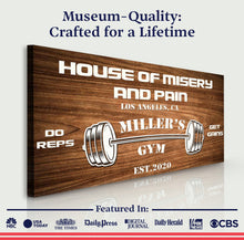Load image into Gallery viewer, Gym Sign XII