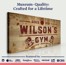 Load image into Gallery viewer, Gym Sign XIV