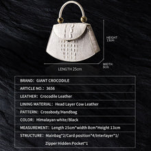 Load image into Gallery viewer, DON JOHN Crocodile Bags Luxury Handbag Women's