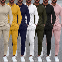 Load image into Gallery viewer, DON JOHN Jogger Sweat Suits Long Sleeve Tracksuit Men's