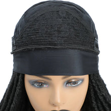 Load image into Gallery viewer, Long 22" Goddess Locs Headband Wig | Curly Ends | Soft Faux Locs | Synthetic Braids | For Women