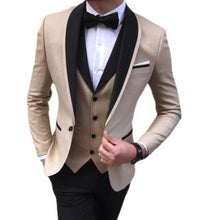 Load image into Gallery viewer, 3 Piece Suit Slim Fit Formal Wedding Suits Men's