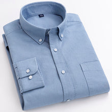 Load image into Gallery viewer, Button Down Collar Shirts 100% Cotton Men's