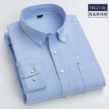 Load image into Gallery viewer, Button Down Collar Shirts 100% Cotton Men's