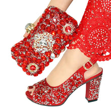 Load image into Gallery viewer, Women's Shoes and Bags To Match Set EDN104