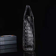 Load image into Gallery viewer, DON JOHN Laptop Bag Genuine Crocodile Leather Handbags Black Messenger Men's