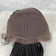Load image into Gallery viewer, 30" Braided Lace Front Wig for Black Women | African Braids with Baby Hair | Synthetic Glueless Mat Wig