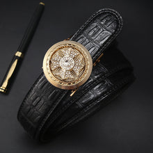 Load image into Gallery viewer, Cowhide Belt Men's