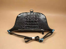 Load image into Gallery viewer, Crocodile Leather Crossbody Bag Money Shoulder Pack Men's