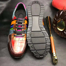 Load image into Gallery viewer, DON JOHN Crocodile Rainbow Sneakers Men's