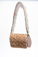 Load image into Gallery viewer, Fringe Mini Flap Bag with Floral Pattern