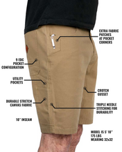 Load image into Gallery viewer, Havok Shorts 10" - Coyote