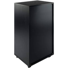 Load image into Gallery viewer, Modern Scandinavian Style 7-Drawer Storage Cabinet Chest in Black Finish